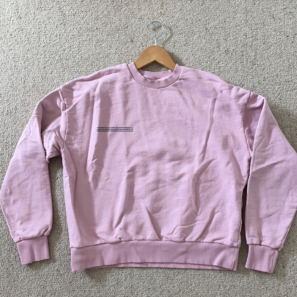 Pangaia pink sweatshirt- excellent condition